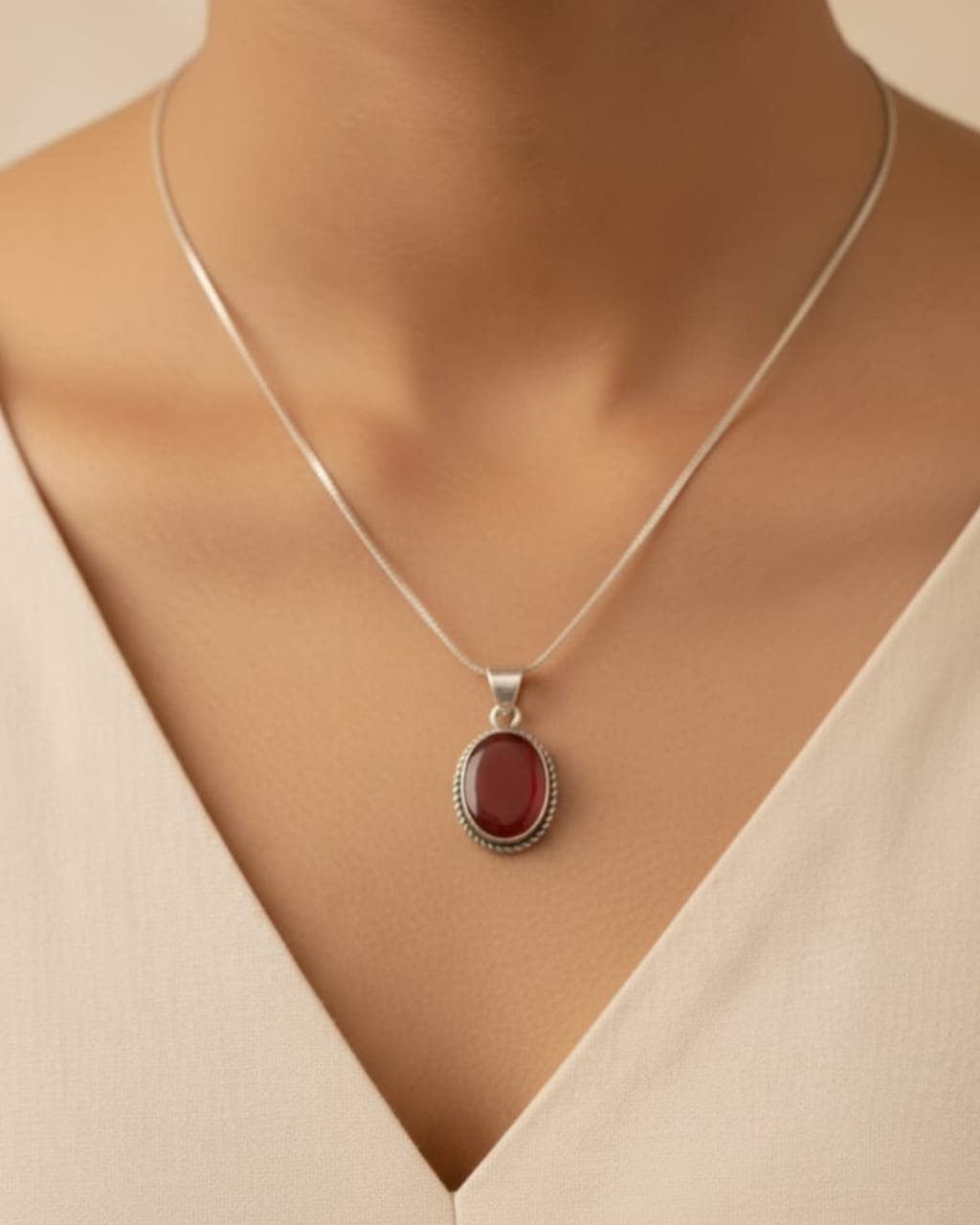 Elegant Stone Jewelry Set – Premium Stylish Necklace & Earrings for Women