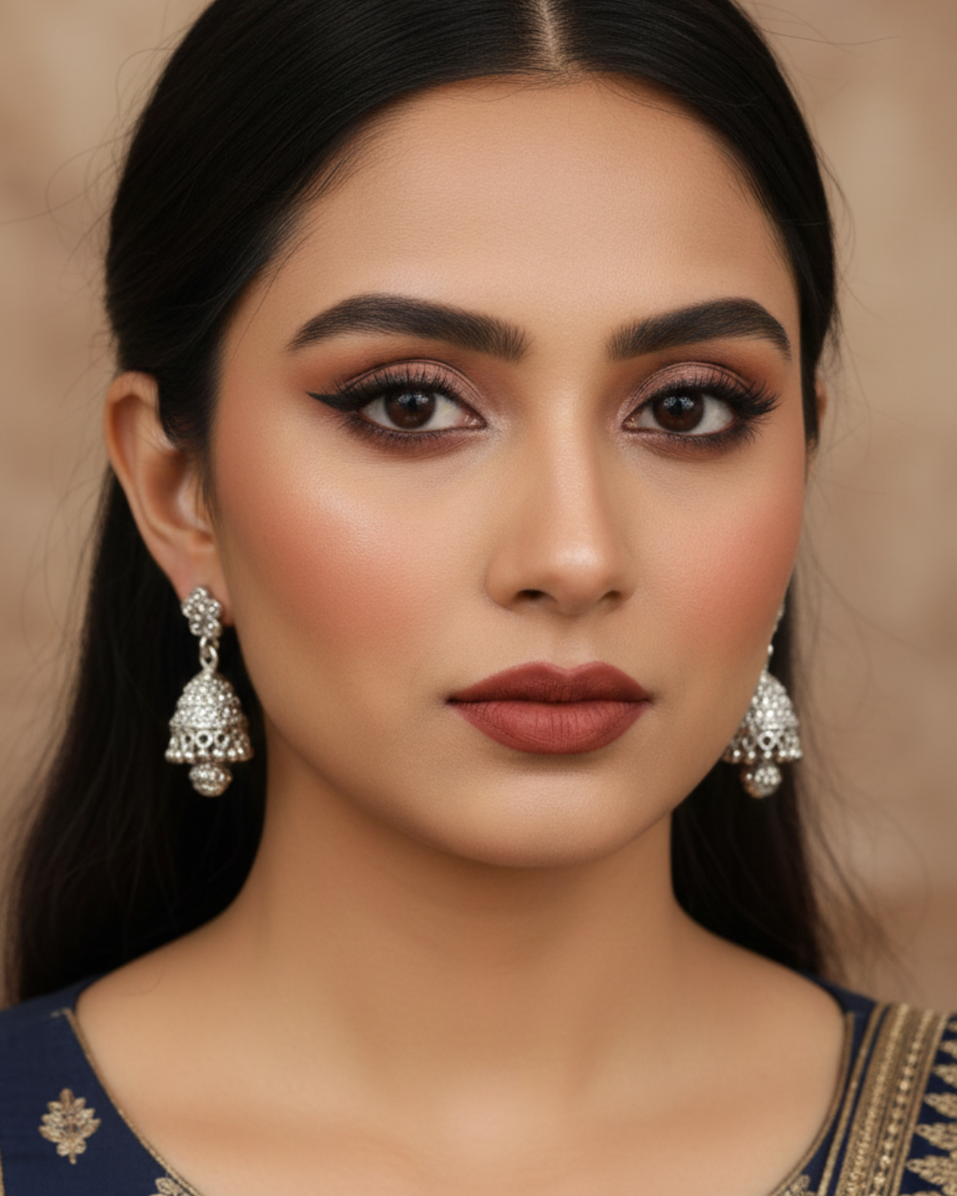 Tiny Antique Silver Bells Jhumkas – Lightweight Traditional Oxidized Earrings