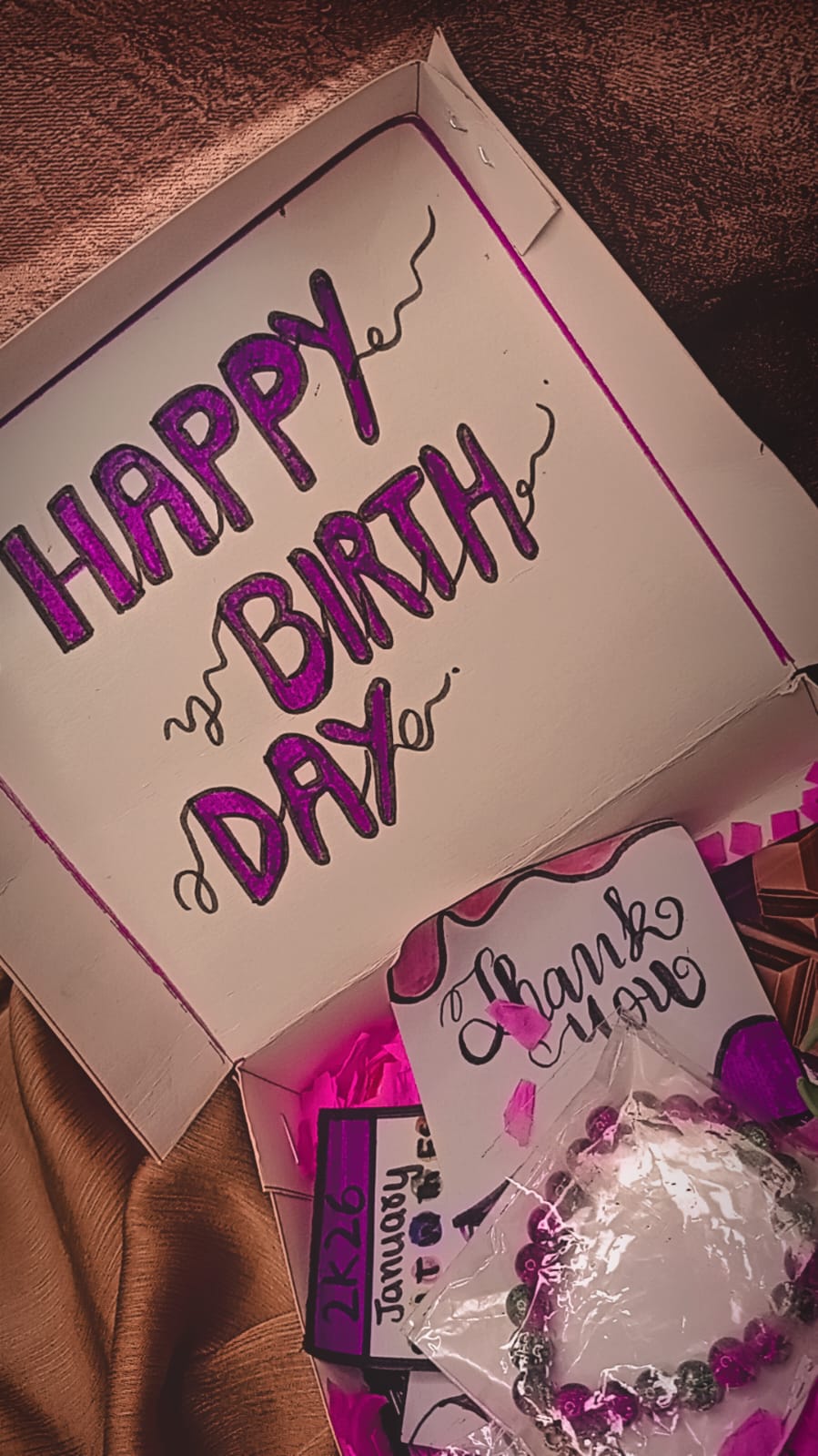 ✨ Premium Birthday Gift Hamper for Girls | Stylish Jewelry, Chocolates & Custom Cards | Perfect Birthday Surprise Box 🎉